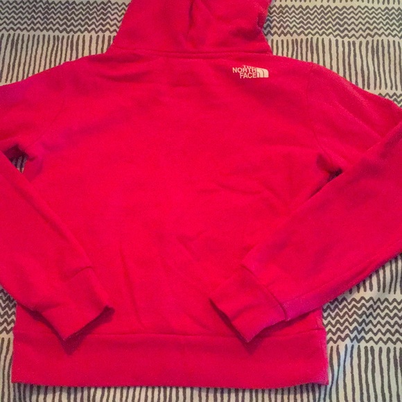 Hot pink North Face hoodie - Picture 6 of 8